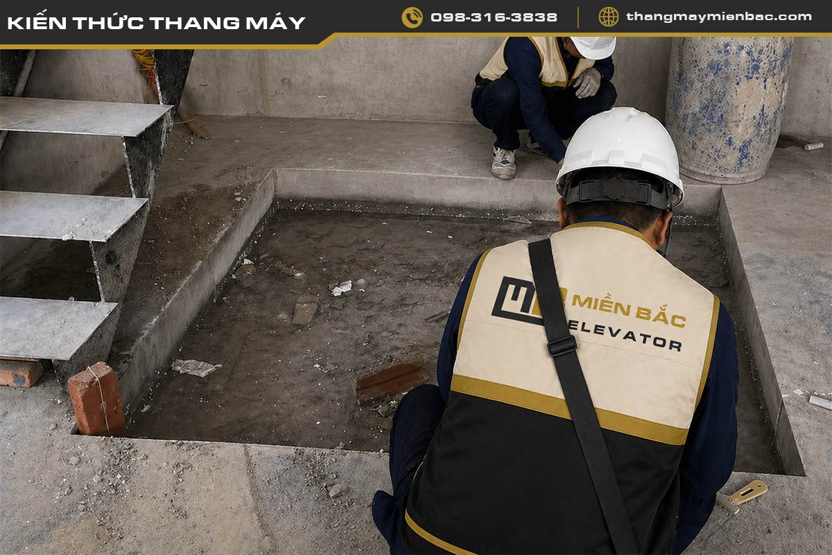 Khảo sát thang máy gia đình chuẩn kỹ thuật