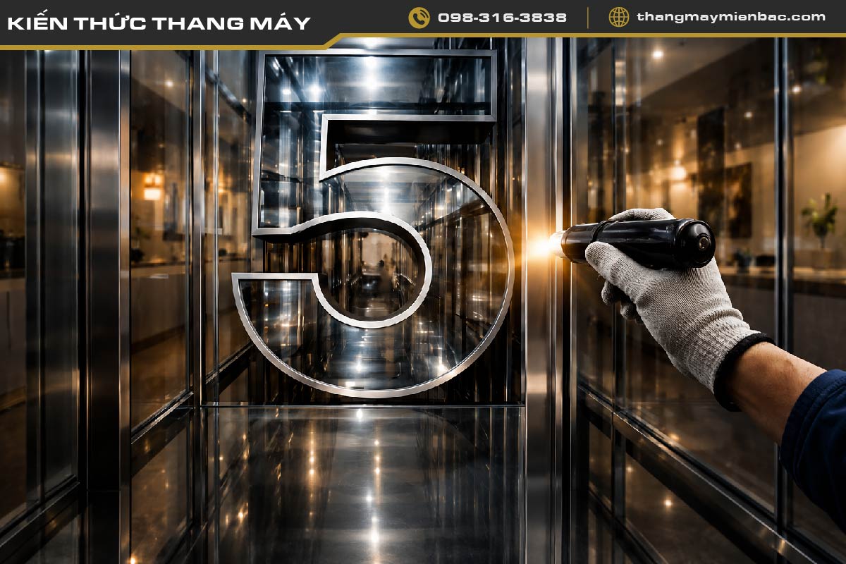 Thang máy kính nhà cải tạo 5 điều cần kiểm tra trước khi lắp