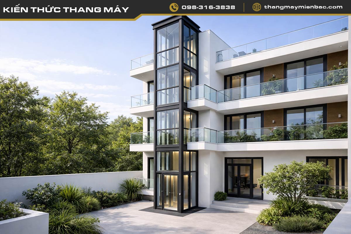 Thang máy kính ngoài trời có an toàn khi mưa bão không?