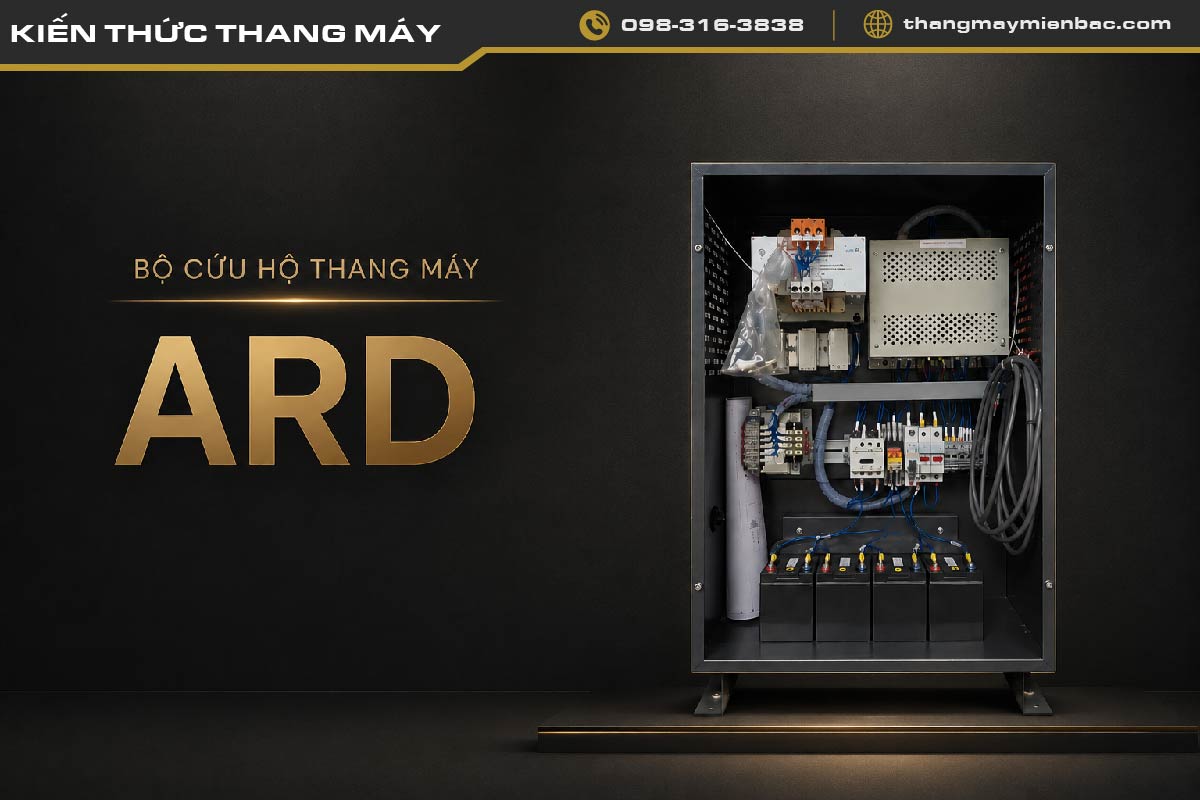 Bộ cứu hộ thang máy ARD là gì? Có an toàn khi mất điện không