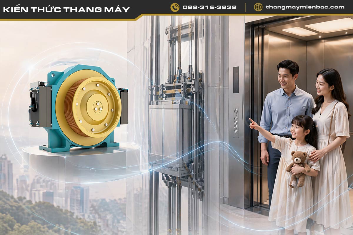 Động cơ thang máy gia đình chọn sai ảnh hưởng cả trải nghiệm