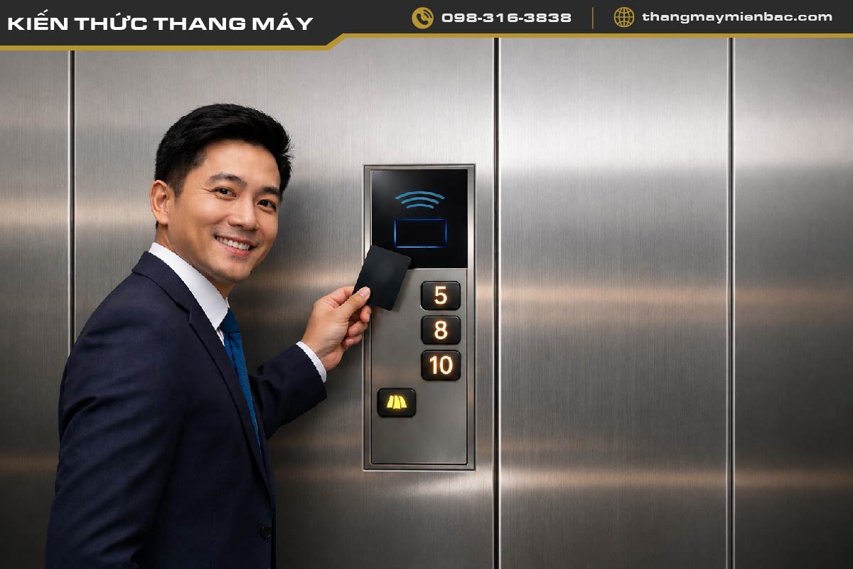 Thẻ từ thang máy phân tầng hay không phân tầng nên chọn loại nào